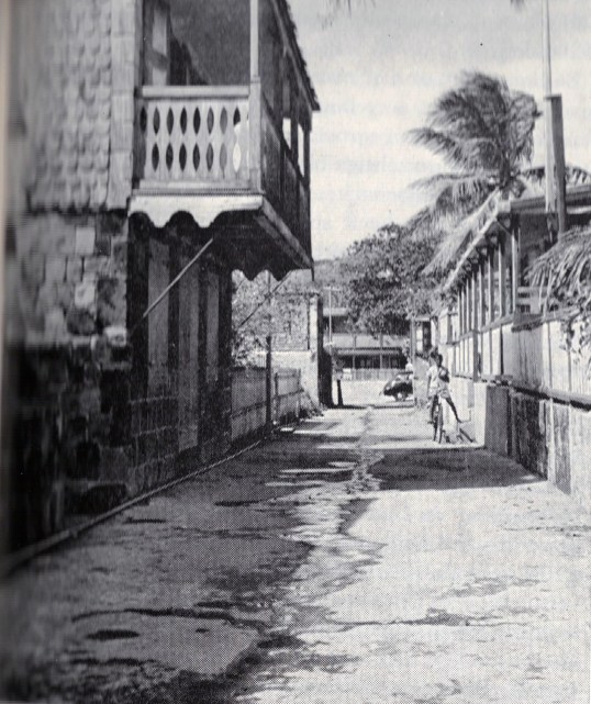 Gallery overtrading the road was the home of Mr. Arthur Valk.