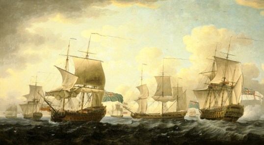 Naval activity around St. Eustatius