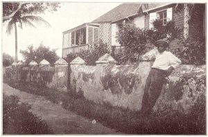 1897 - Saba - Square and white with red-tiled roofs - Susan de Forest Day