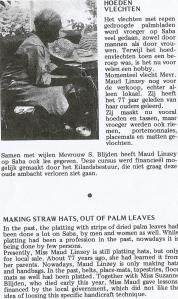 Artist Miss Maude Linzey known as Aunt Maude