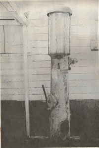 Cyrus Wathey's gasoline pump