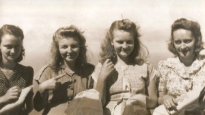 Gladys Johnson, Veda Zagers, Ethel Johnson and Estelle Simmons