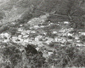 A view of Windwarside nineteen seventies