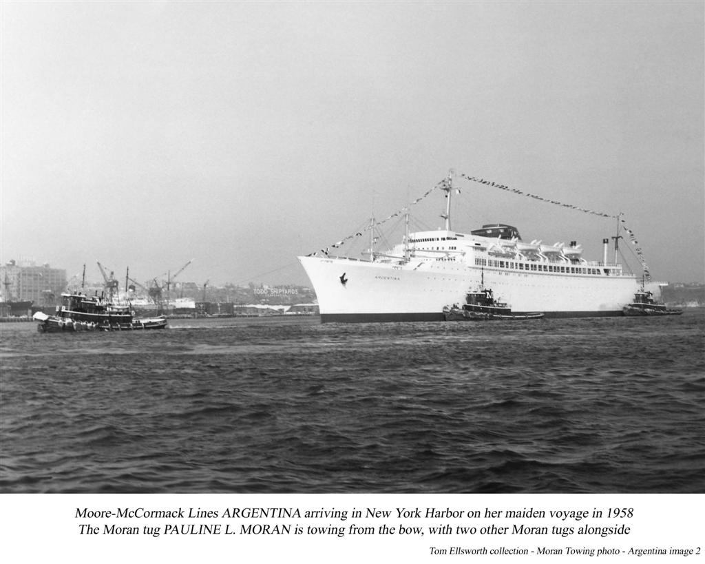 ARGENTINA (US)(1958)(Moore-McCormack) image 2 8x10 copy