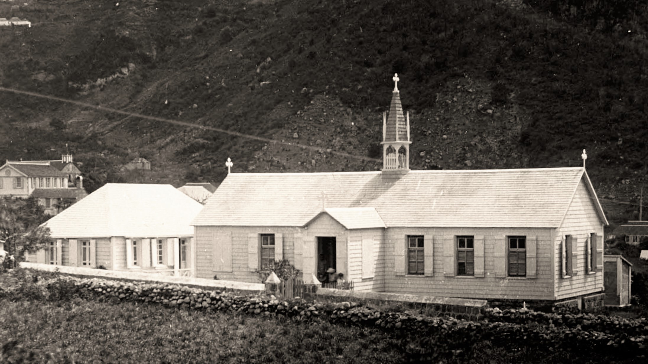 1910 Church - former school - towards Crispeen - Tropenmuseum